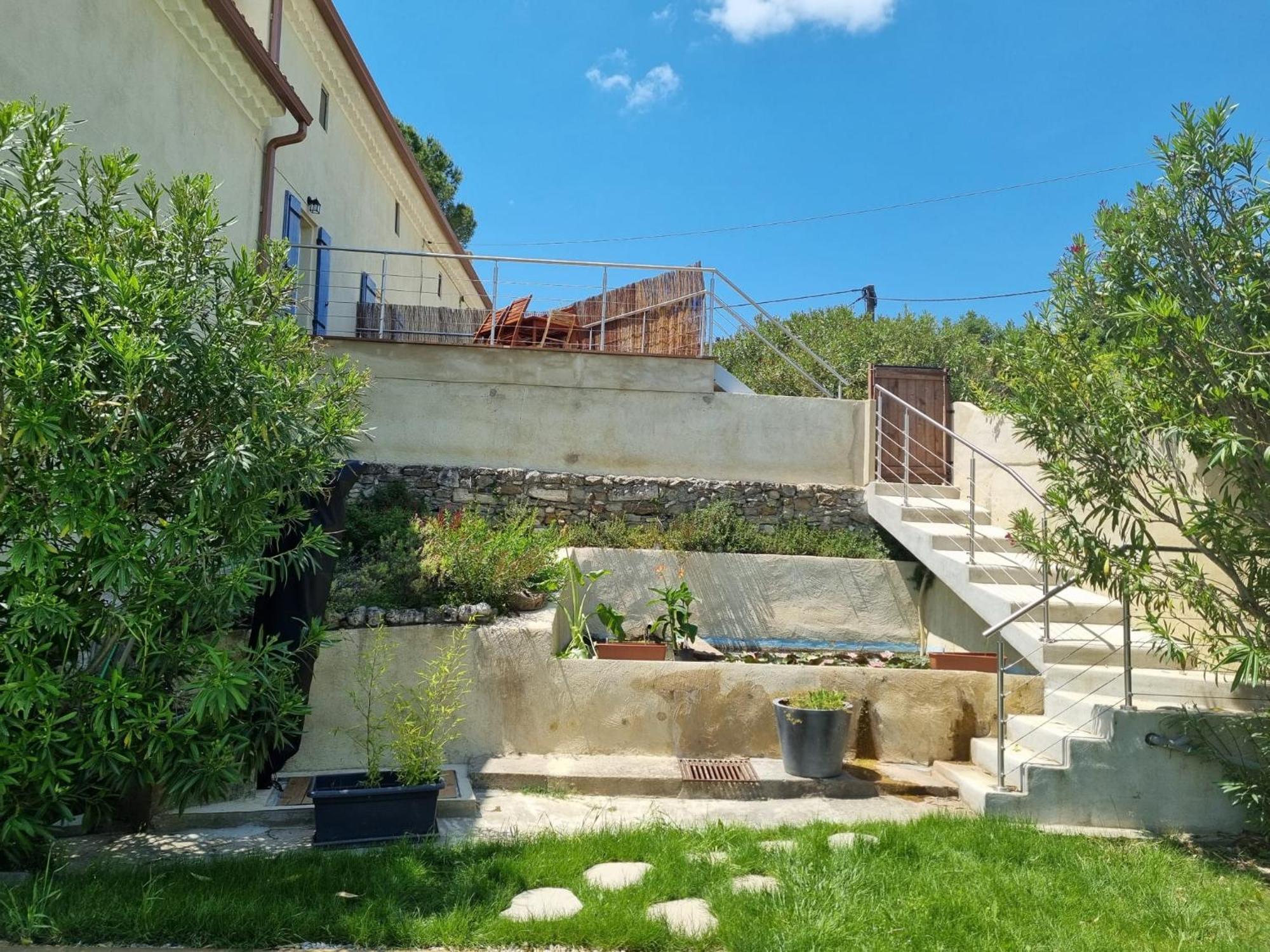 Вилла Au Fil De Soi Saint-Julien-de-Peyrolas Экстерьер фото